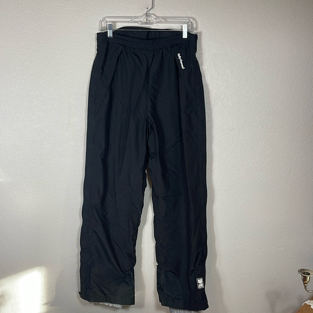 Helly Hanson Water Proof Hard Shell Men's Breathable Black Snowboard/Ski Pants